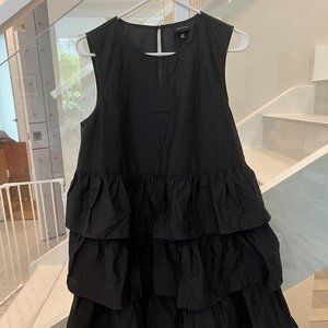Target Who What Wear - Black Sleeveless Tiered Dress